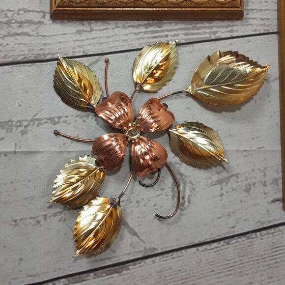 Hummingbird Art Print Carolyn Shores Wright And Home Interiors Metal Wall Flower - Picture 4 of 11